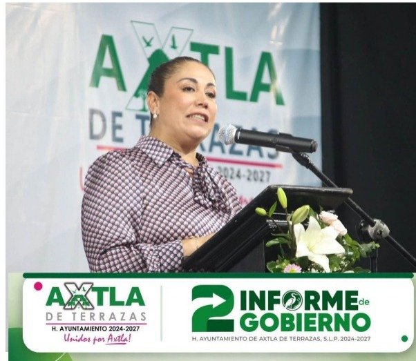 CLARA CASTRO, AXTLA EN SU INFORME